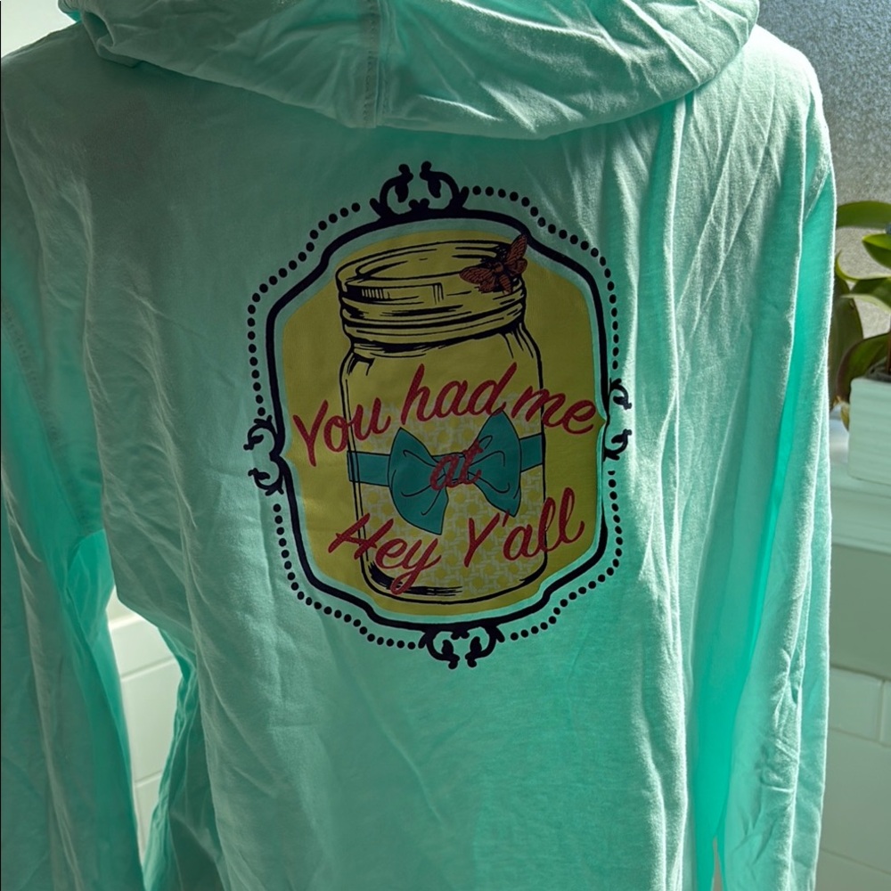 Charlie Paige Green Long Sleeve Hoodie